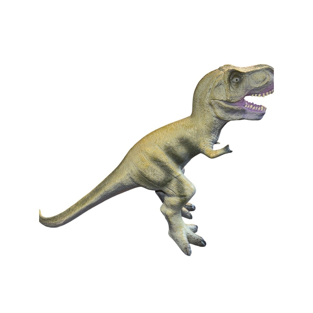 Toys R Us 2013 Tyrannosaurus T-Rex Dinosaur Large Rubber Figure 20" Rex Major - Picture 2 of 8